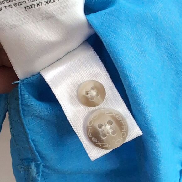 EXOFFICIO Sports or Casual Outdoor Shirt Blue Size Medium - Picture 8 of 8